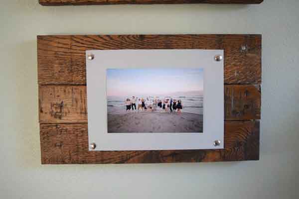 DIY Wood Photo Frame