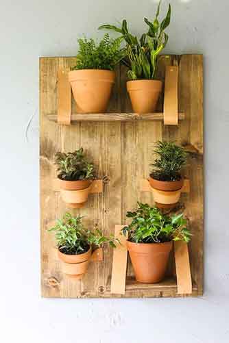 DIY Vertical Wall Planter